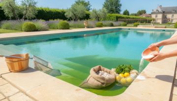 Eau de piscine verte : remèdes de grand-mère qui marchent